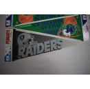 NFL Wincraft Wimpel Vintage 1994 Football Pennants Los Angeles Raiders Washington Redskins Green Bay Packers New York Giants San Francisco 49ers Miami Dolphins Chicago Bears New York Giants