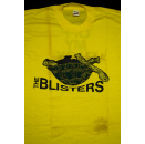 The Blisters Vintage Band T-Shirt Hardcore Punk Deadstock...
