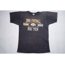Champion Iowa Football Big TenT-Shirt Vintage 80s 80s 90s NCAA Disstressed USA M