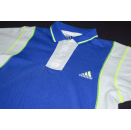 Adidas Polo Poloshirt T-Shirt Vintage Neon Casual 90s...