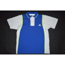 Adidas Polo Poloshirt T-Shirt Vintage Neon Casual 90s 90er Tennis Kids L D 164