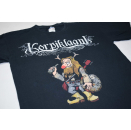 Korpiklaani T-Shirt Finland Folk Metal Rock Band Tour...