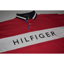 Tommy Hilfiger Polo Longsleeve T-Shirt Sweater Vintage Rugby Casual Spellout L