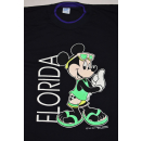 Disney Mickey Mouse Shirt Vintage Fashion Comic NEON...