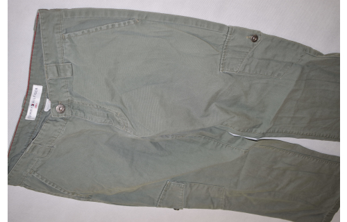 Tommy Hilfiger Jeans Cargo Pant Olive Milttary Vintage Baggy Weit Damen 4  S-M