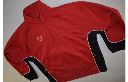 NIKE Trainings Jacke Windbreaker Sport Jacket Track Top Casual Vintage Rot Red L