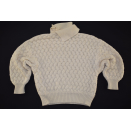 Rolli Strick Pullover Knit Sweater Schur Wolle Winter West Germany 80s Damen 36