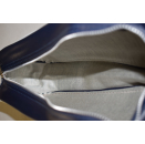Puma Sport Schuh Trage Beutel Bag Sneaker Tasche Vintage Deadstock Blau Weiß
