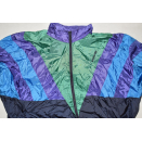 Adidas Trainings Anzug Track Jump Suit Sport Overall Nylon Glanz Vintage 90s 52 L NEU