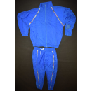 Trainings Anzug Track Jump Suit Jogging Nylon Bad Taste Karneval Fasching 90er S