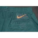 Nike Shorts Short kurze Hose Sport Sommer Pant Swoosh 90s 90er Vintage Grün XL