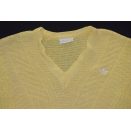 Adidas Pullover Sweatshirt Knit Sweater Strick Vintage 80er Made in Austria 40
