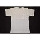 Puma T-Shirt Vintage Deadstock VTG Tshirt Chest Pocket 80er 80s Weiß S M NEU