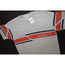 Adidas T-Shirt TShirt Trikot Jersey Vintage 80er 80s Grau...