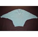 Adidas Pullover Sweatshirt Knit Sweater Strick Vintage Deadstock Fledermaus 40  NEU