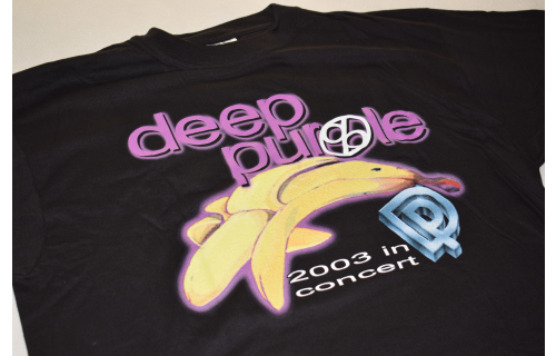Deep Purple T-Shirt Hard Rock Konzert Vintage European Tour 2003 Musik Music XL NEU