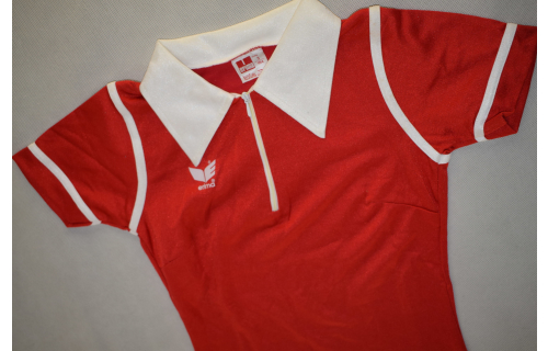 Erima Trikot Jersey Maglia Camiseta Polo Vintage West Germany Shiny Glanz 164