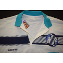 Adidas Polo T-Shirt Sport Vintage Casual Tennis Trefoil 80er 90er 48 NEU NEW