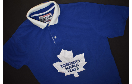 NHL Toronto Maple Leafs Polo T-Shirt Jersey Maglia Camiseta Ilanco Eishockey M