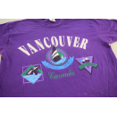Vancouver T-Shirt Top Vintage Canada Casual Wear 80s 80er...