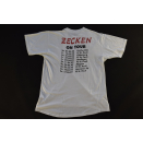 St. Pauli T-Shirt Zecken on Tour 1991-1992 Hamburg Vintage 90er Distressed M-L