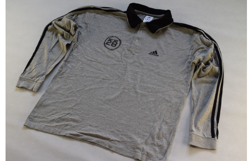 Adidas Longsleeve T-Shirt 28 Days Test Run Reifeprüfung Casual Grau Grey Gr. XL