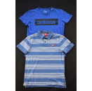 2x Nike Adidas T-Shirt TShirt Sport Spellout Polo...