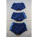 3x Shorts kurze Hose Pant Trouser Vintage Sport Glanz...