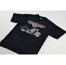 Harley Davidson T-Shirt Motor Rad Cycles Cafe New York NY Vintage VTG USA  Gr. L