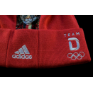 Adidas Deutschland Beanie Mütze Winter DOSB Olympia Tiger Germany Team D NEU NEW