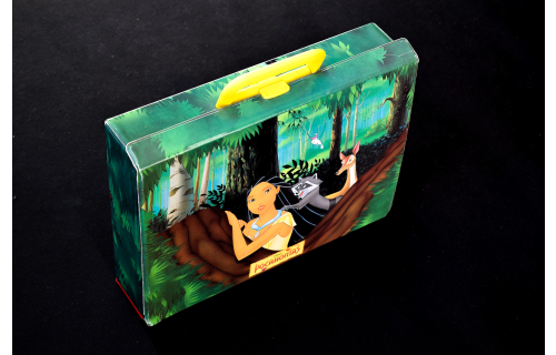 Pocahontas Koffer Kassetten Cassette Tasche Bag Trunk Suitcase Vintage Disney