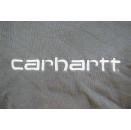 Carhartt Pullover Sweat Shirt Sweater Crewneck Spellout Vintage Casual Grau L-XL Distressed Used Destroyed