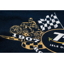 Isle of Man Road Race T-Shirt Tshirt Bike Racing Motorsport Road 1907-2017 S