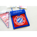Bayern München Fan Paket Brust Beutel Adidas Sticker Wimpel Pin Vintage 90er 90s Bag FCB Anstecknadel