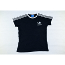 Adidas Originals T-Shirt Trefoil Retro Weiß Schwarz...
