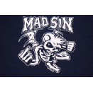 Mad Sin T-Shirt Band Psychobilly Rockabilly Punk Vintage Comic Bartmann 2004 L