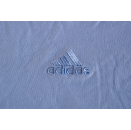 2x Adidas T-Shirt Top Vintage 90s 90er 2000er Sport Jogging Casual Grün Blau XL
