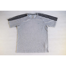 4x Adidas T-Shirt Pullover Sweater Jumper Top Sport Grau  Casual Retro Grey S