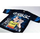 Gorillaz T-Shirt Yours All over Print AOP  Band Pop Rap Hip Hop VTG Vintage L-XL
