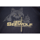 Seewolf Vintage Pullover Sweatshirt Stortebeker Festspiele Rügen Animal Print XS