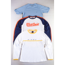 3x Nike T-Shirt TShirt Longsleeve Sport Vintage Jersey Trikot Maglia Pack S-M