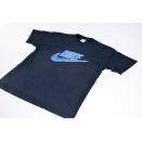 Nike T-Shirt TShirt Vintage 90s 90er Sport Wear Blue Classic Big Logo Casual L