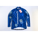 Cuore Fahrrad Trikot Rad Shirt Jersey Camiseta Thermal Maillot Jacke Swiss XXL  Grundfos Bike Bicycle 2XL Blau Blue NEU