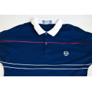 Sergio Tacchini Polo T-Shirt Vintage Oldschool 80s 90s Italy Tennis Casual 52 L