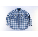 Wrangler Jeans Hemd Shirt Vintage Denim Authentic Western Holzfäll Lumberjack L