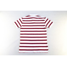 Polo Shirt Ralph Lauren Rugby Jockey Jumper Casual Streifen Stripes Weiß Rot  L