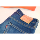 Levis Jeans Hose Levi`s Vintage Pant Denim Blau Blue Used Straight 520 W 29 L 32