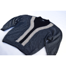 Carlo Colucci Pullover Sweatshirt Strick Knit Sweater Jumper Rap Hip Hop 54 L-XL Vintage Crewneck Fashion Wolle Wool