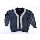 Carlo Colucci Pullover Sweatshirt Strick Knit Sweater Jumper Rap Hip Hop 54 L-XL Vintage Crewneck Fashion Wolle Wool