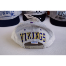 Minnesota Vikings Cap Snapback Mütze Hat Vintage 90er 90s Spellout NFL Football  #26 New old Stock NOS American